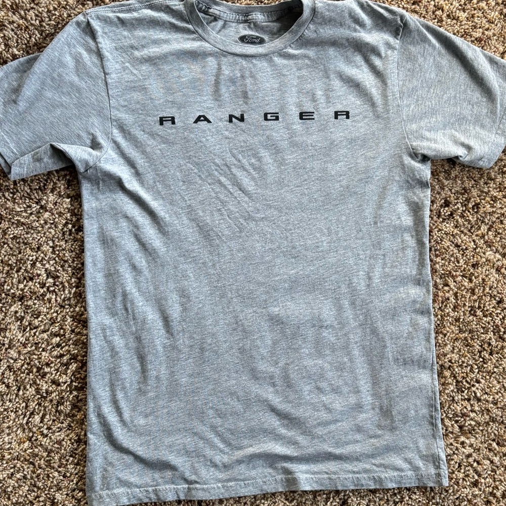 Ford Ranger Light Gray Men's T-Shirt - Picture 2 of 6